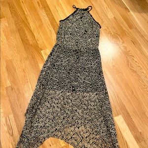 BECCA dress in black and ivory. In excellent condition.